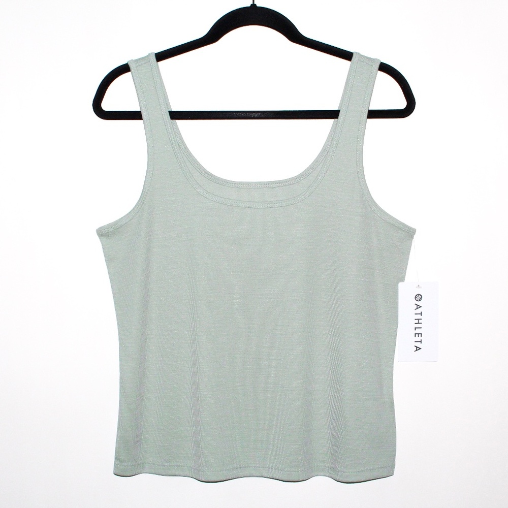 Athleta Sandwash Modal Tank in Fern Green